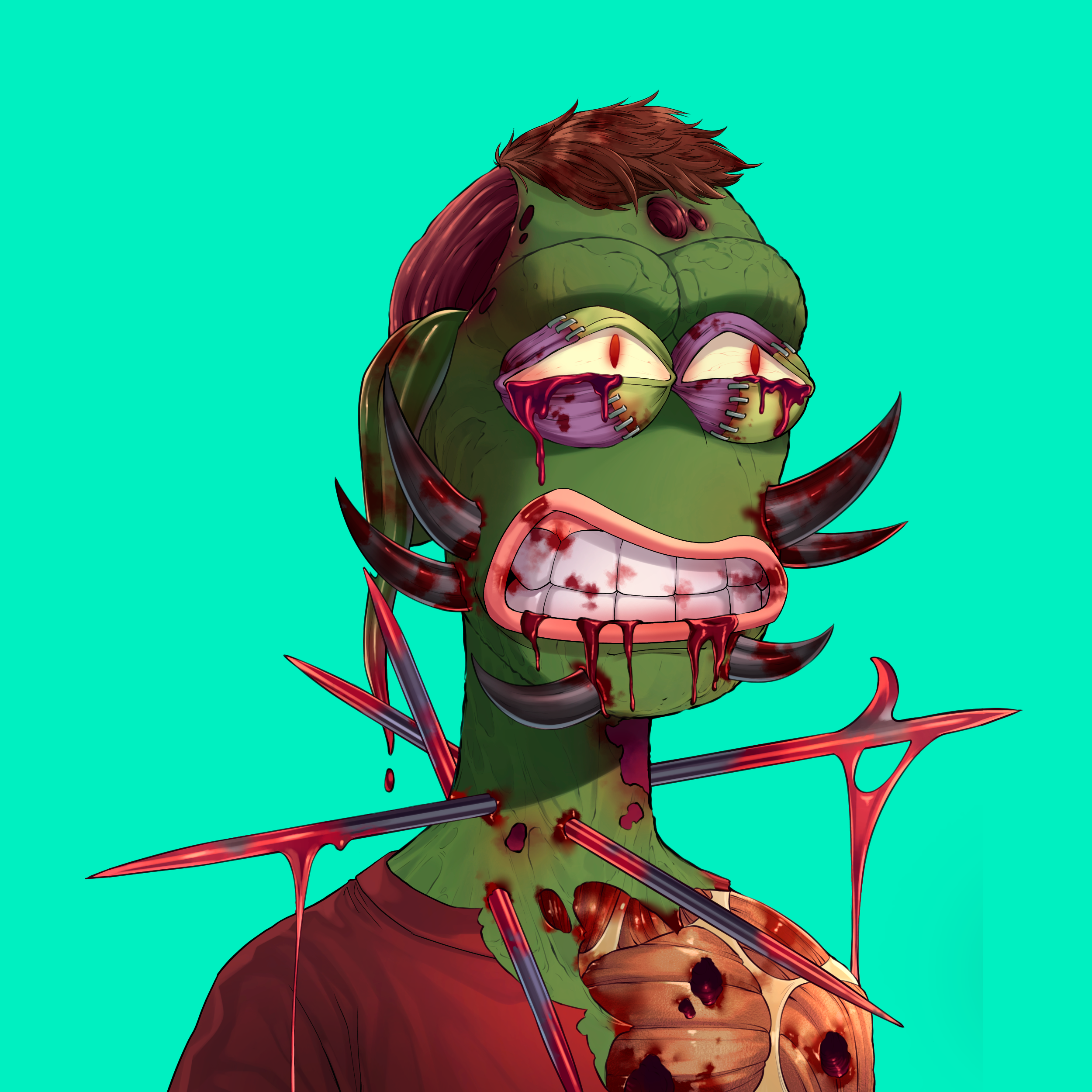 Zombie Apepe #1110