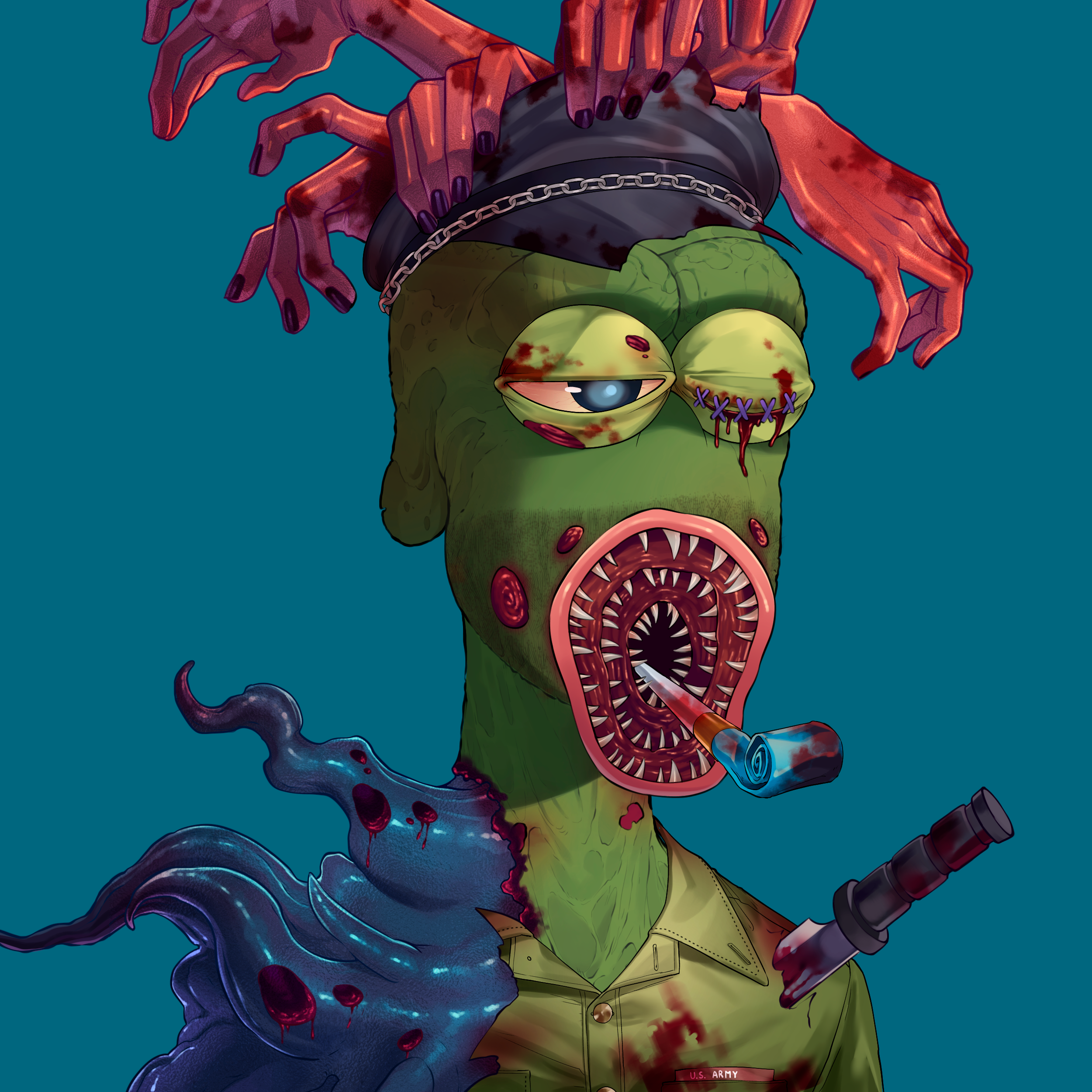 Zombie Apepe #2049