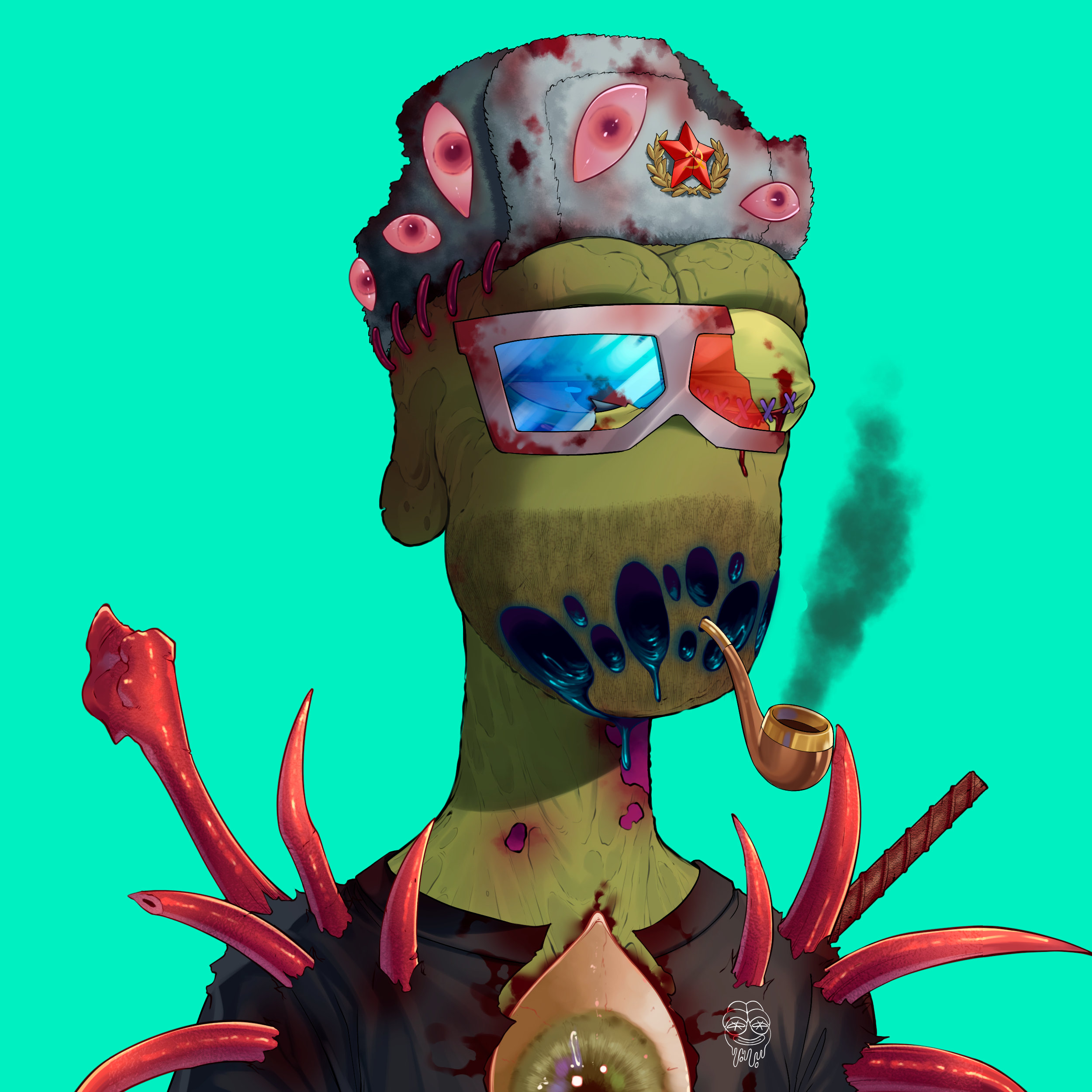 Zombie Apepe #2075