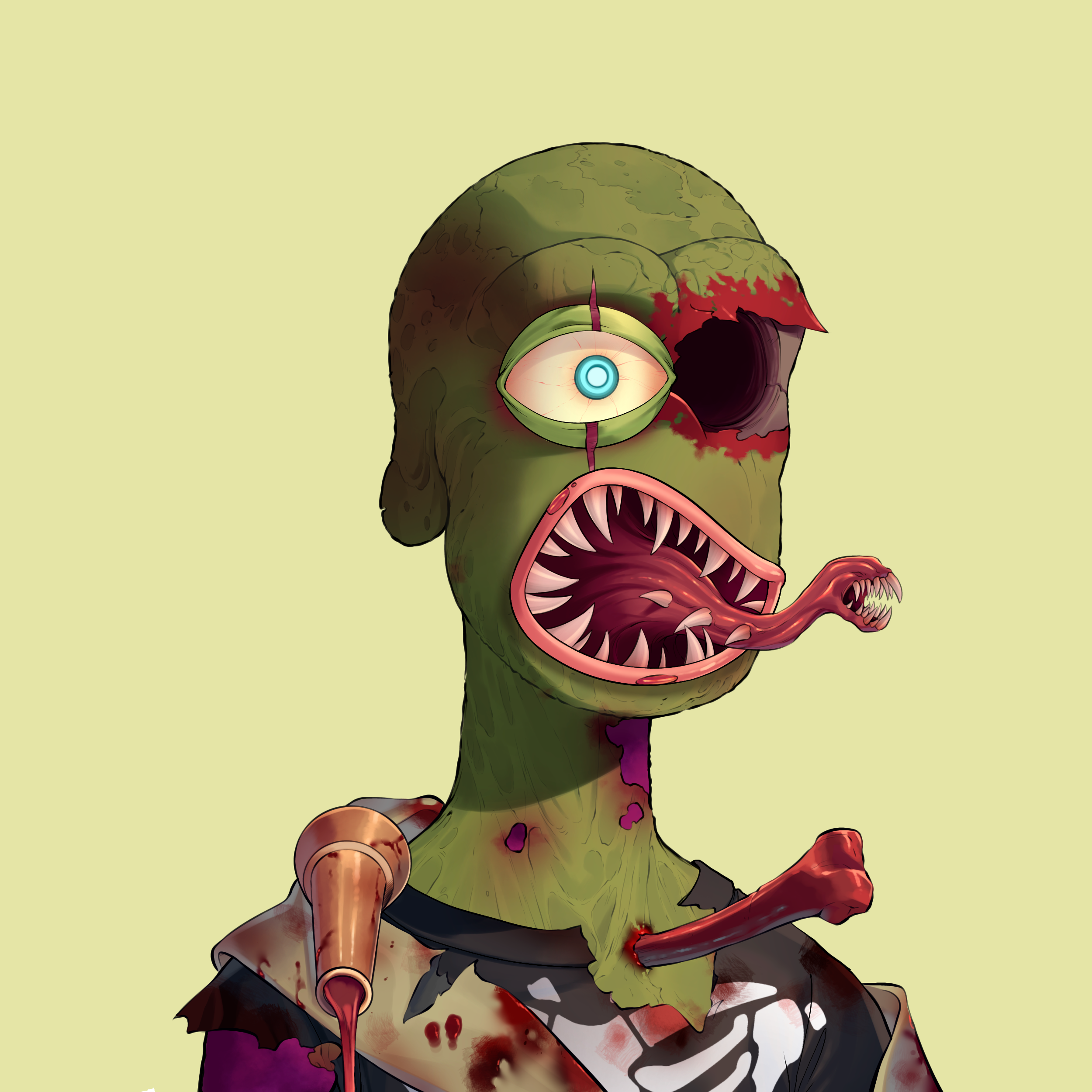 Zombie Apepe #3009