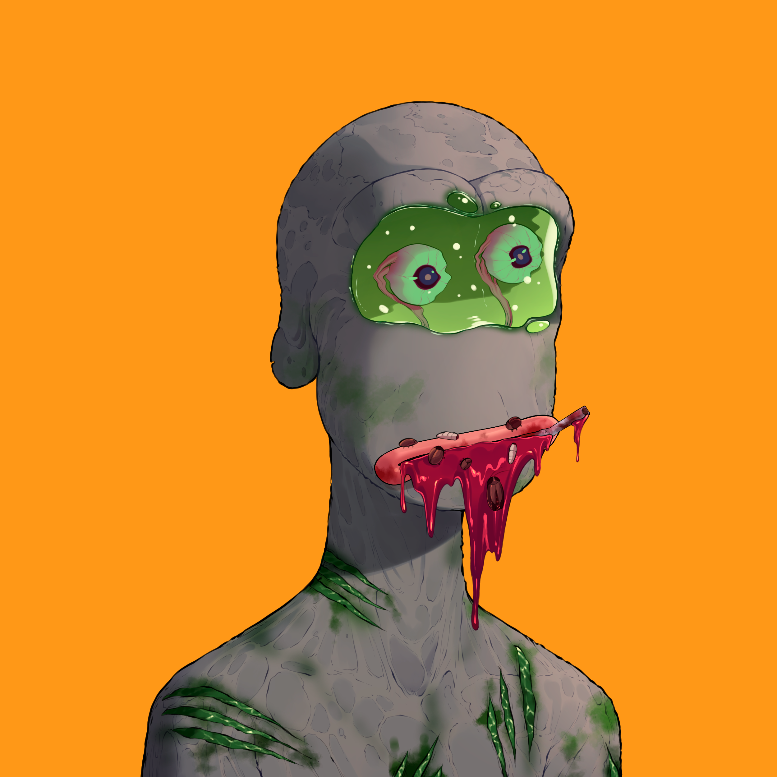 Zombie Apepe #7004