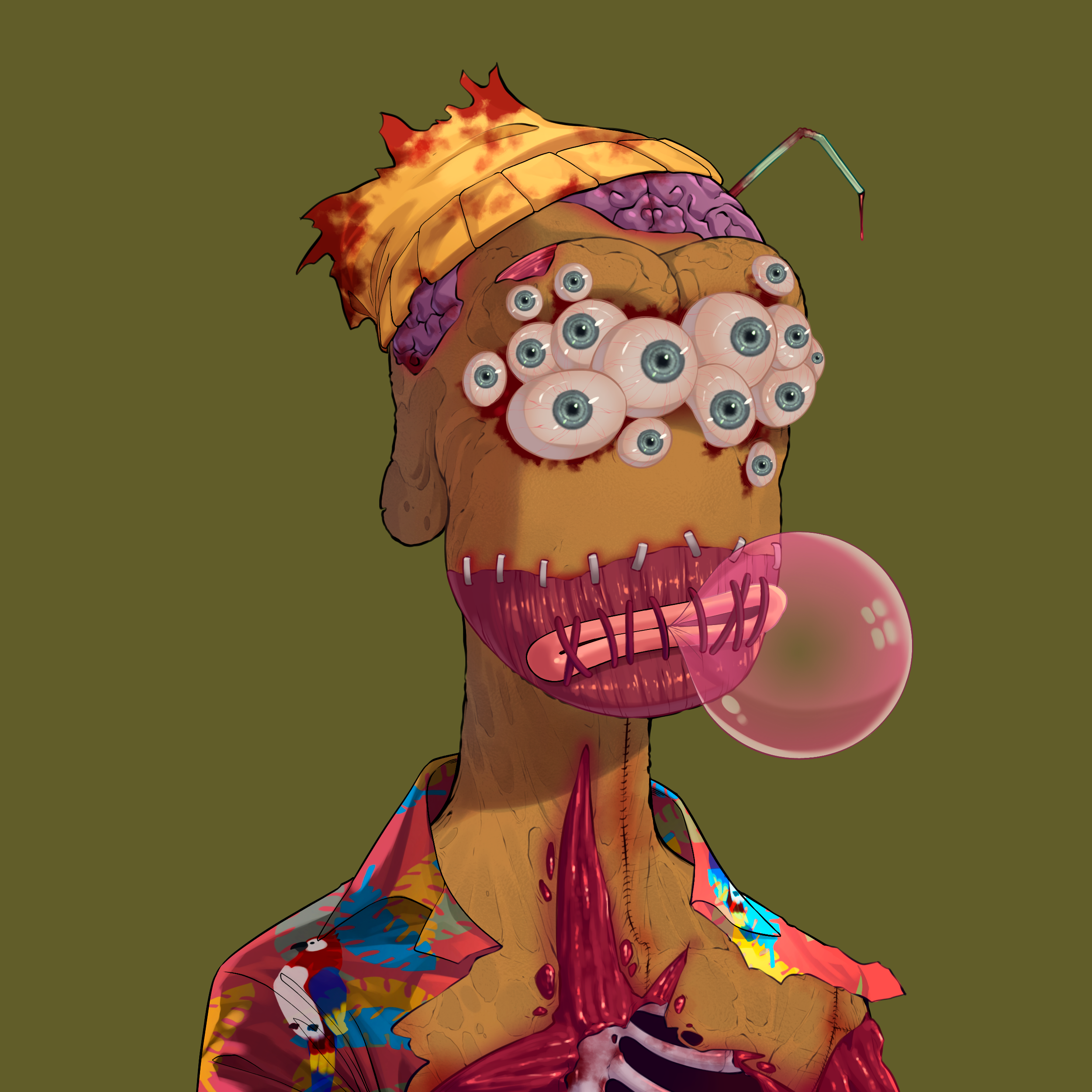Zombie Apepe #8002