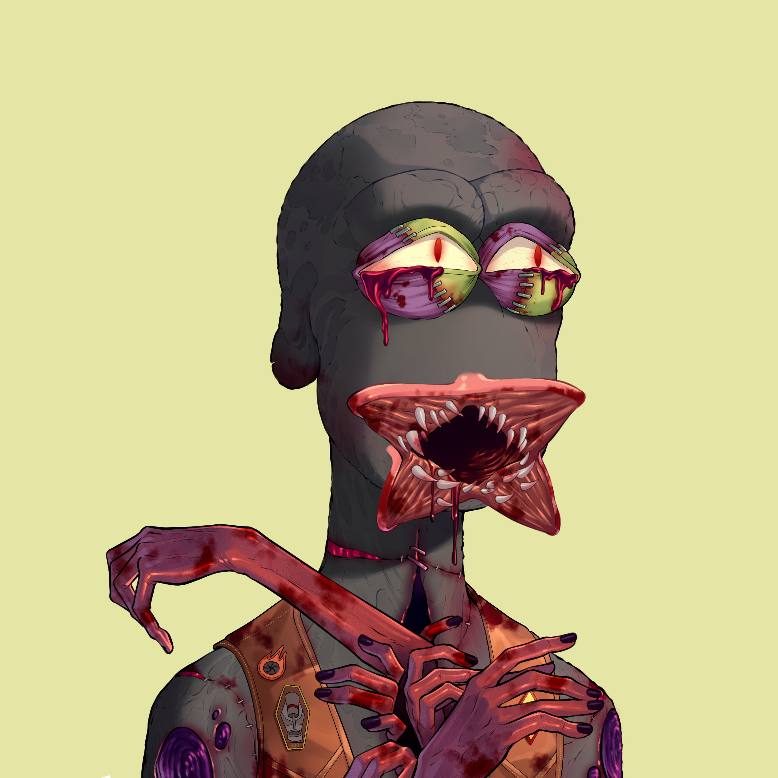 Zombie Apepe #9625